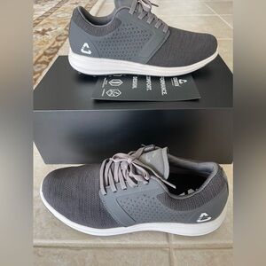 Cuater by Travis Matthew Men’s MoneyMaker Heather Grey Pinstri Golf Shoe Sz. 8.5